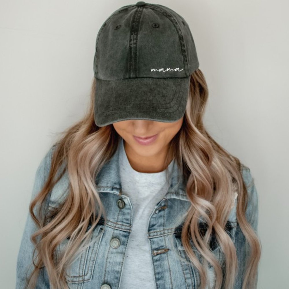 Mama Embroidered Baseball Hat